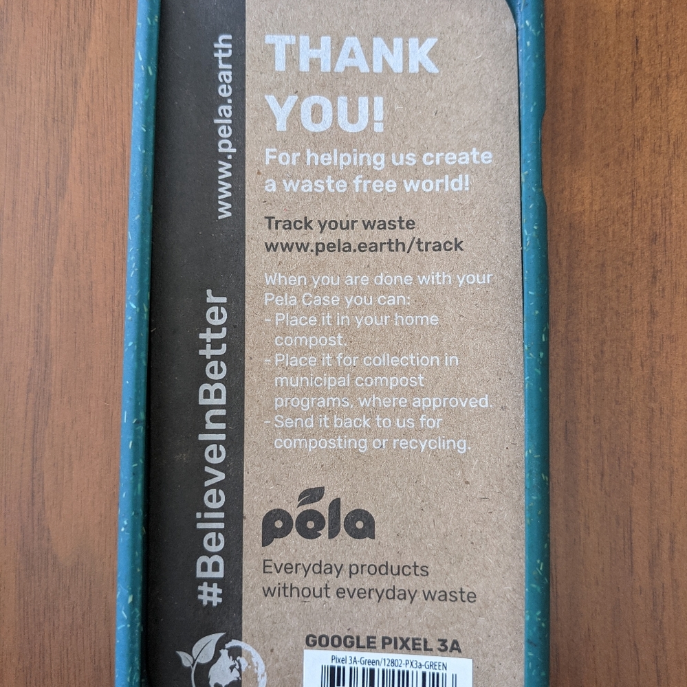 Pela Phone Case for Pixel 3a - Green